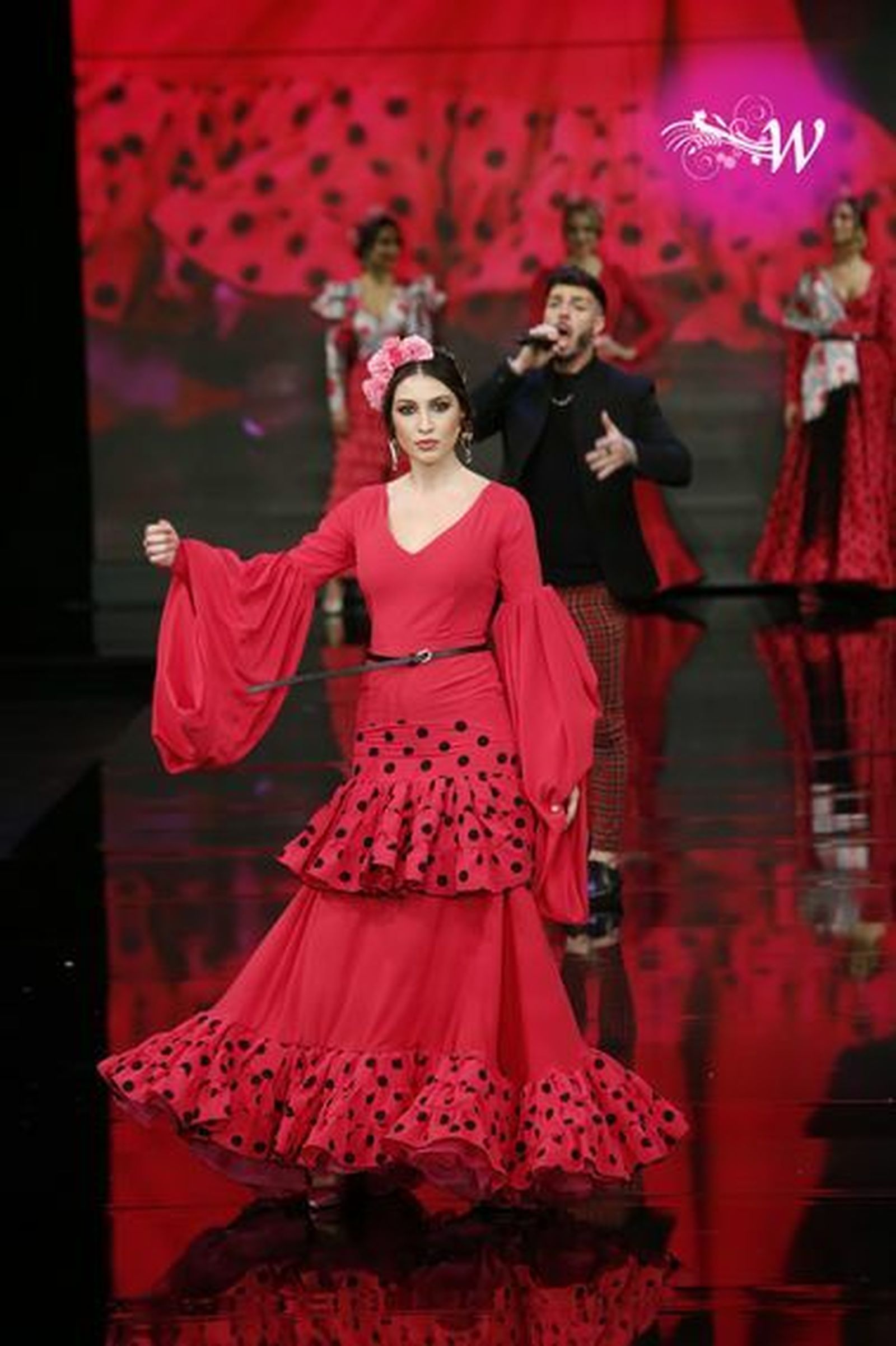 Adelina Infante presenta su colección de flamenca en SIMOF 2020, todas las fotos