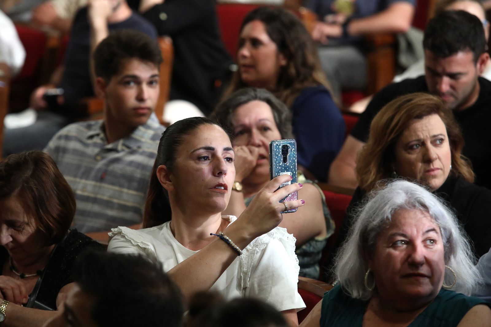 El  público de la sesión