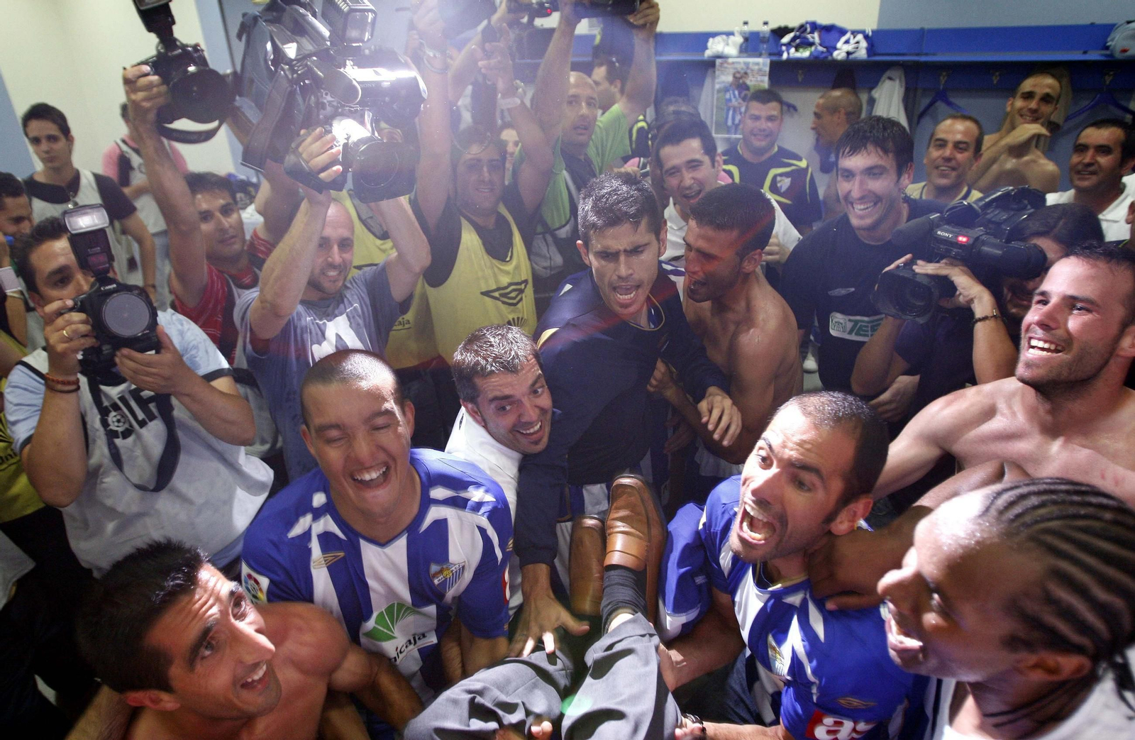 Las fotos del último ascenso del Málaga CF a Primera División