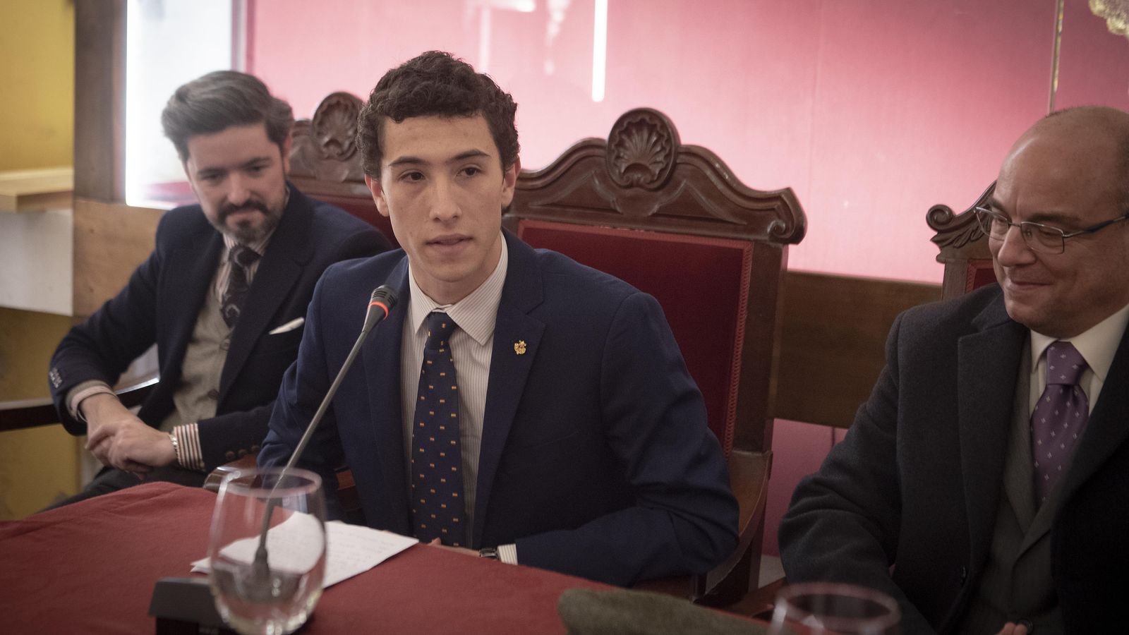 Ricardo Mena-Bernal Peña, pregonero universitario de 2023.