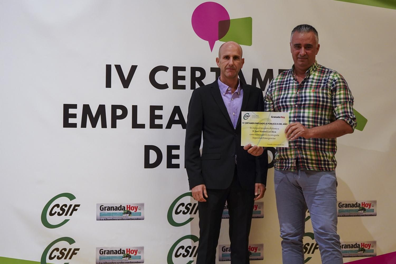 IV Certamen del Empleado Público del año