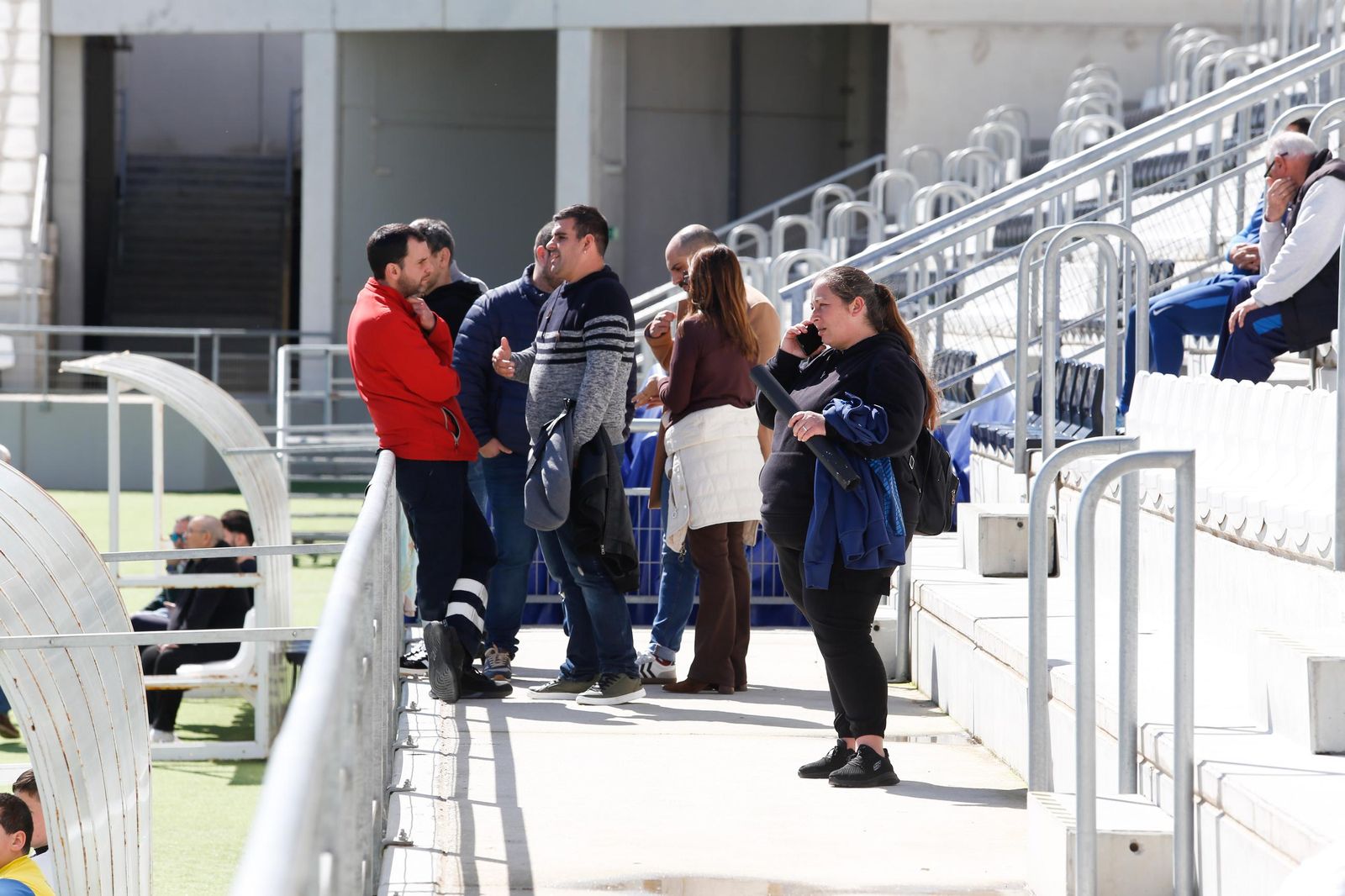 Las fotos del entrenamiento de la Balona previo al partido con el Cádiz Mirandilla, con Andrés Roldán presente