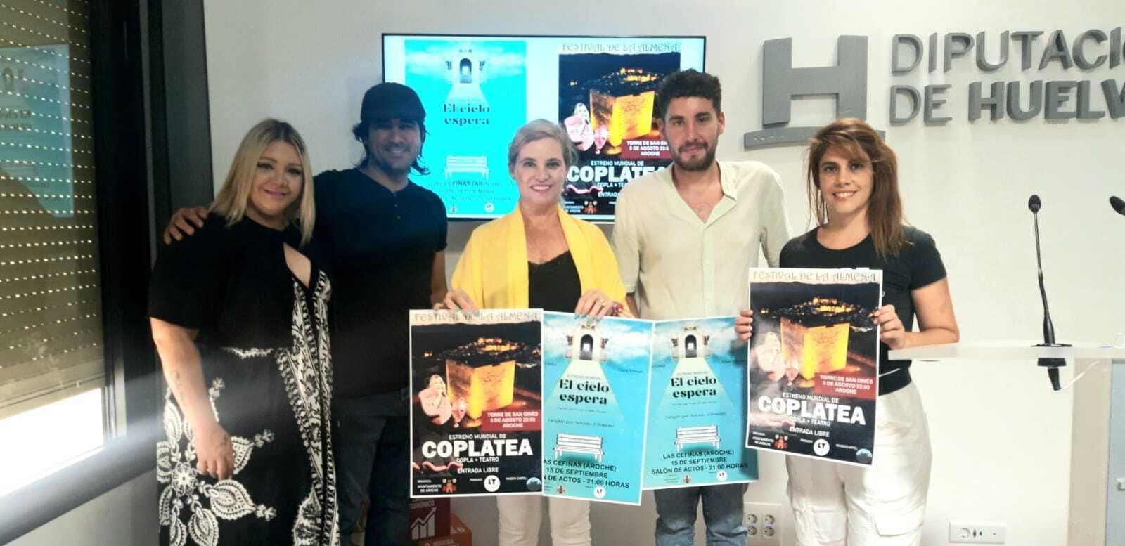 Presentación de  los espectáculos ‘Coplatea’ y ‘El cielo espera’.