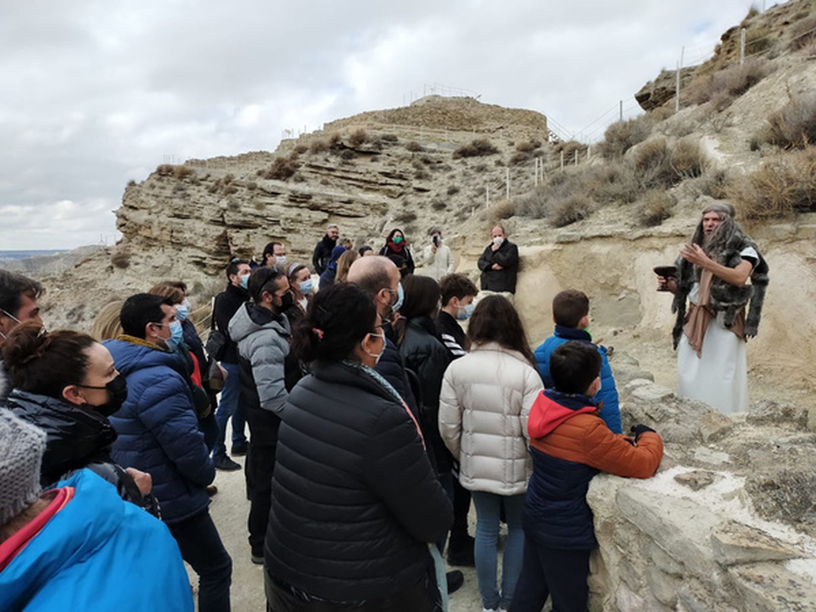 Imagen de una visita a Castellon Alto