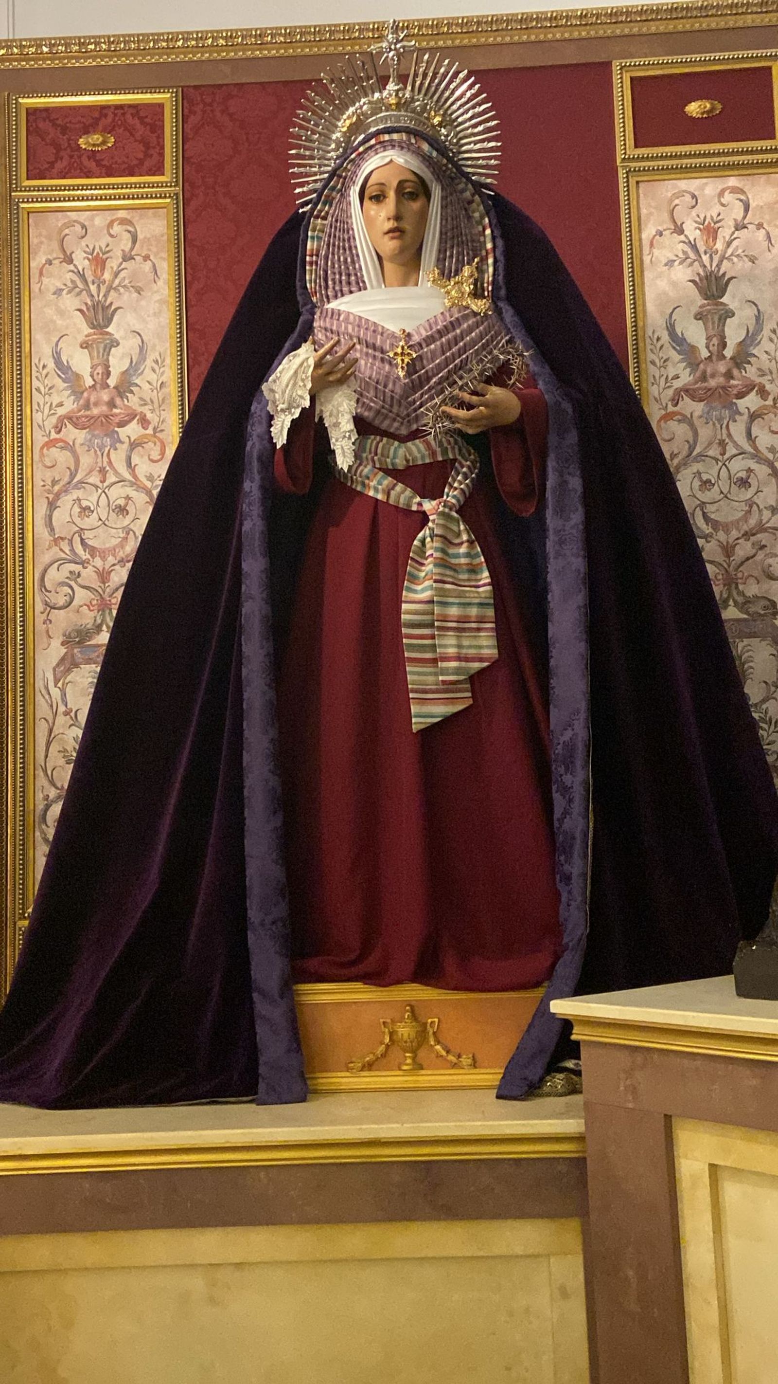 Fotos de las Vírgenes de Algeciras vestidas de hebrea