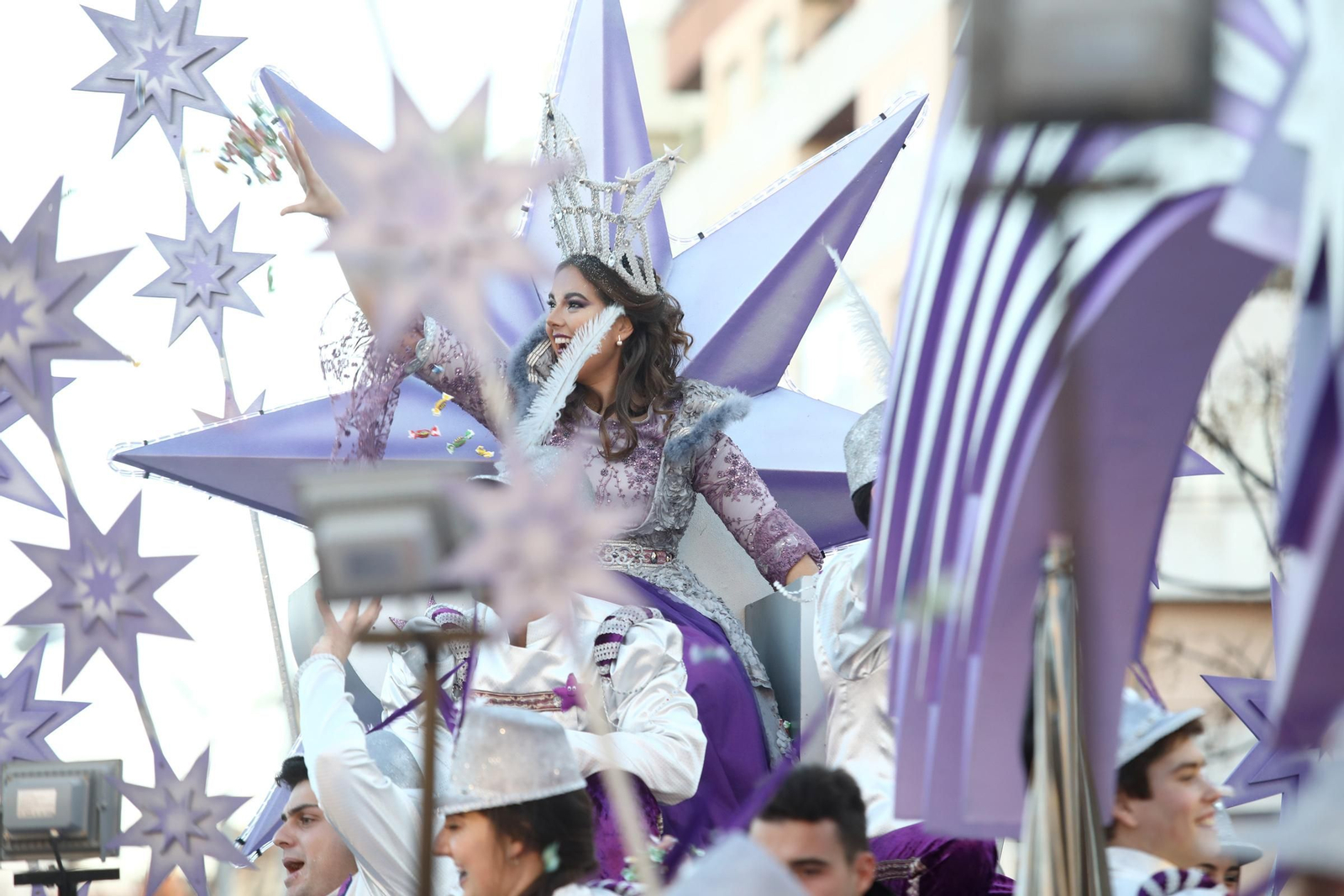 Las imágenes de la cabalgata de Reyes Magos de Cádiz