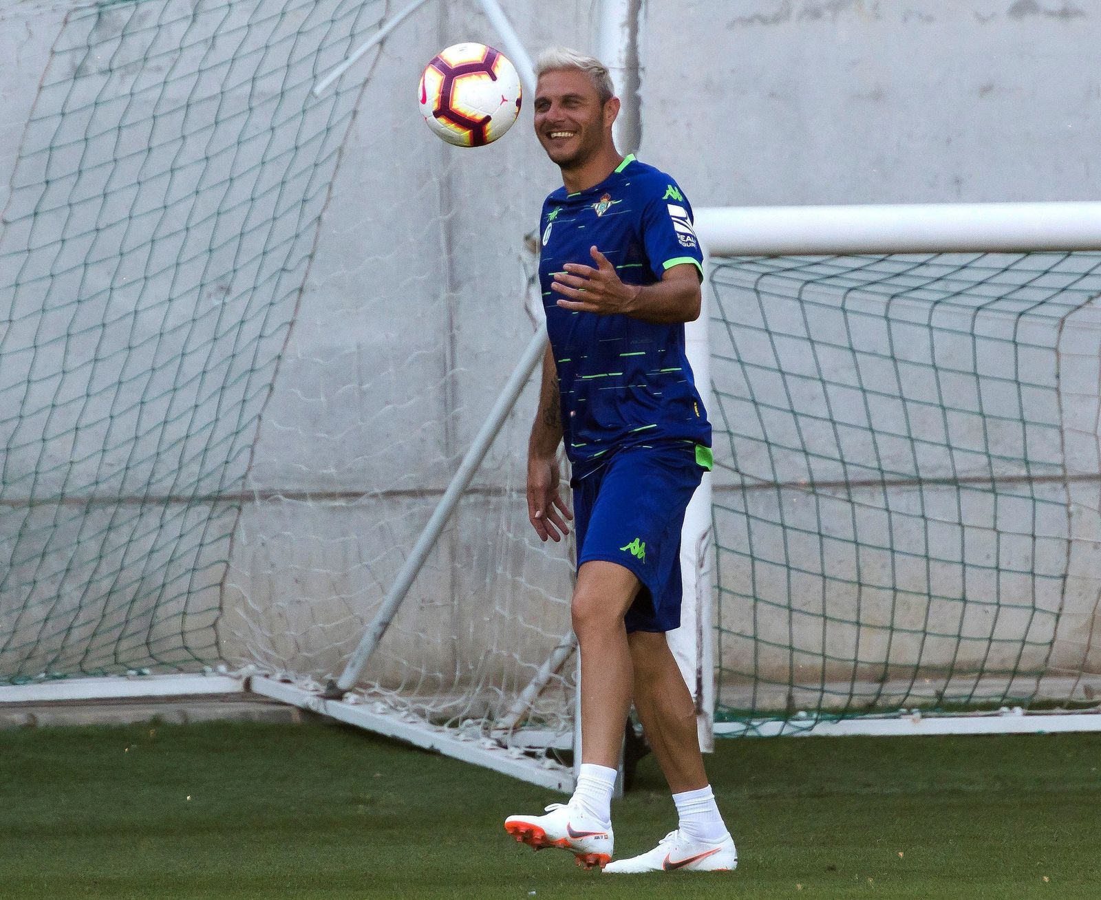 El bético Joaquín, durante la pretemporada del Betis.
