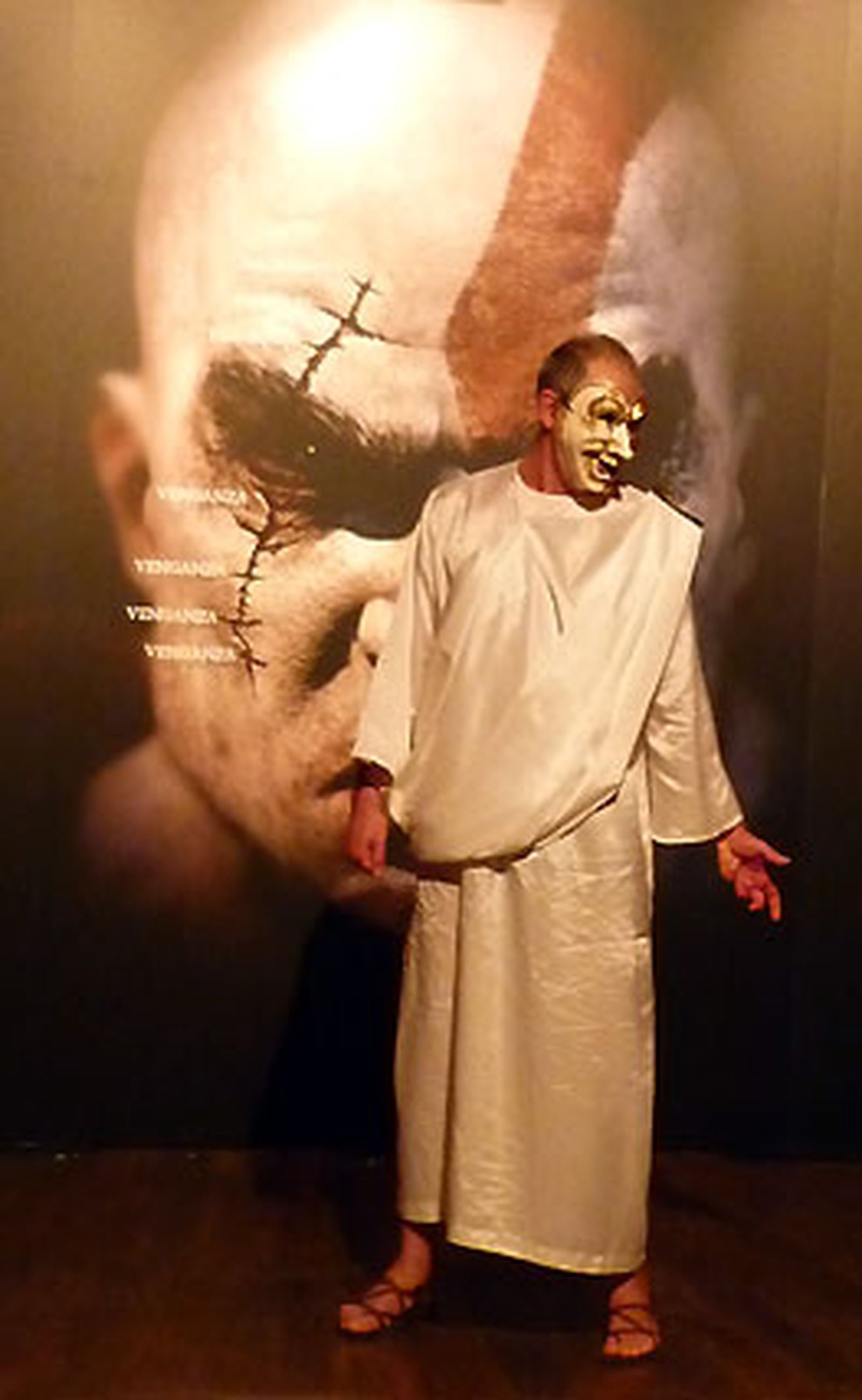 Un momento de la presentación de 'God of War III' en Madrid. / S. Caballero