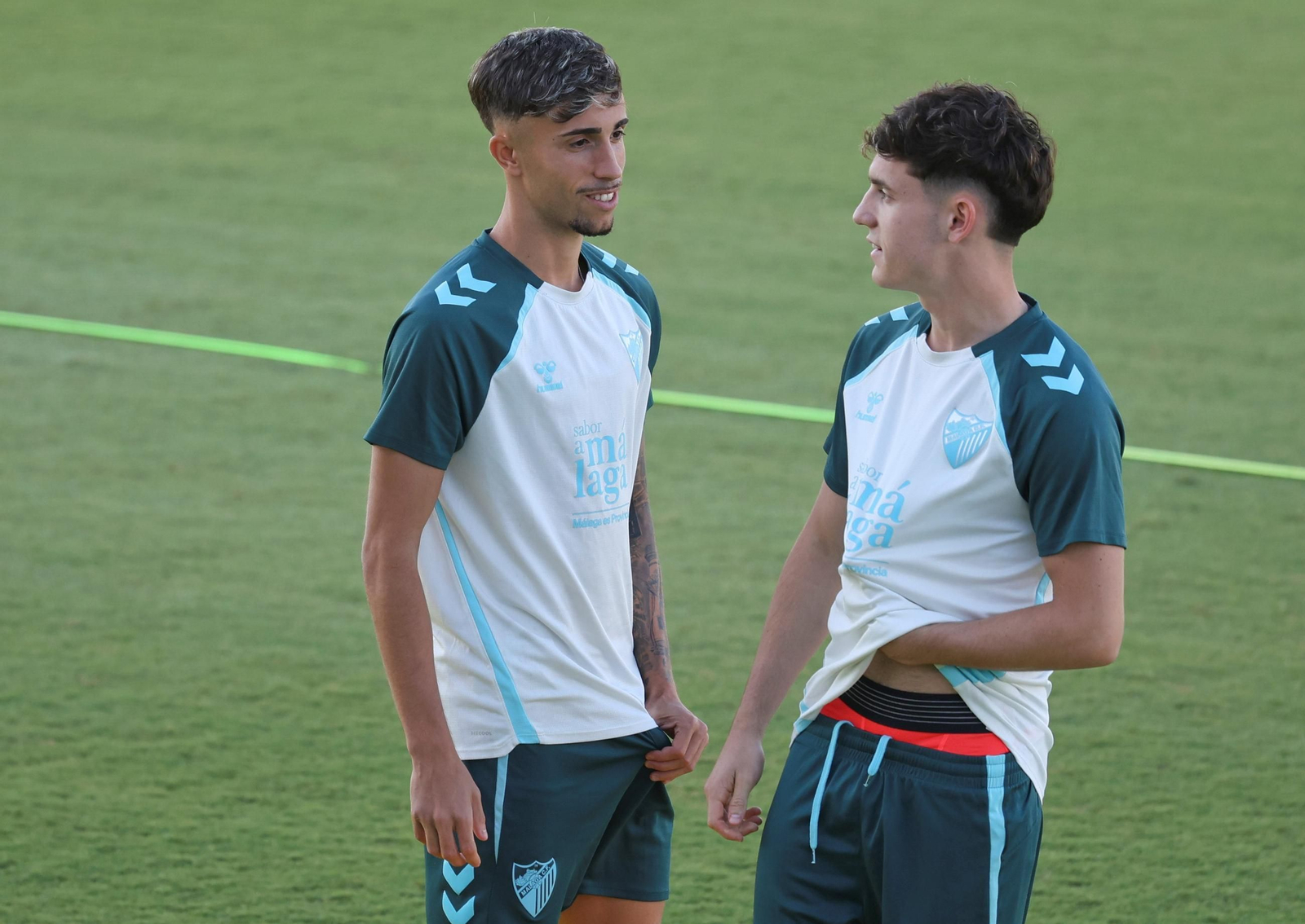 David Larrubia, pasillo, 'catea' y felicitaciones por la renovación