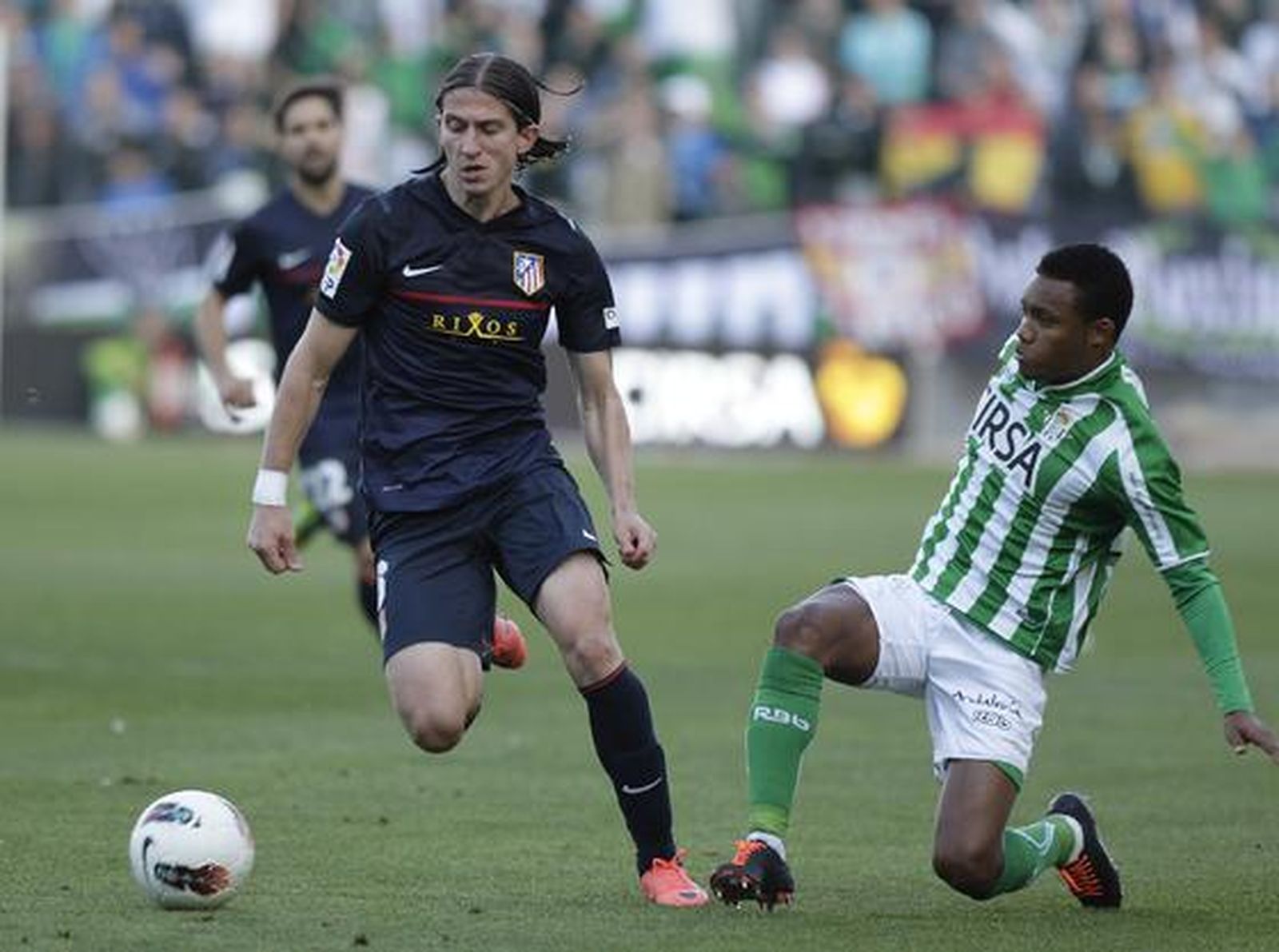 El Betis iguala con el Atlético de Madrid en el Benito Villamarín tras un final del partido loco (2-2). / Antonio Pizarro