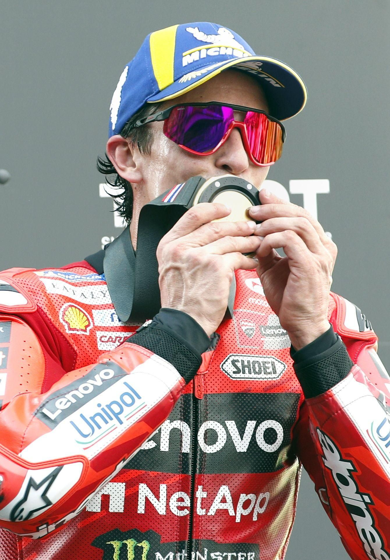 Las fotos del primer triunfo de Marc Márquez en la temporada