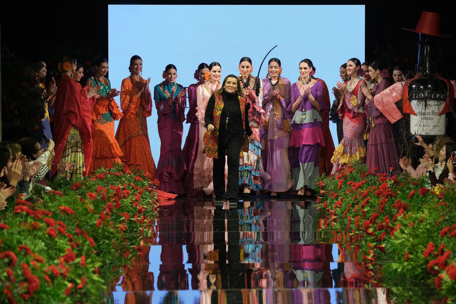 Los trajes de flamenca más bonitos de la Pasarela Flamenca Jerez 2023, todas las fotos