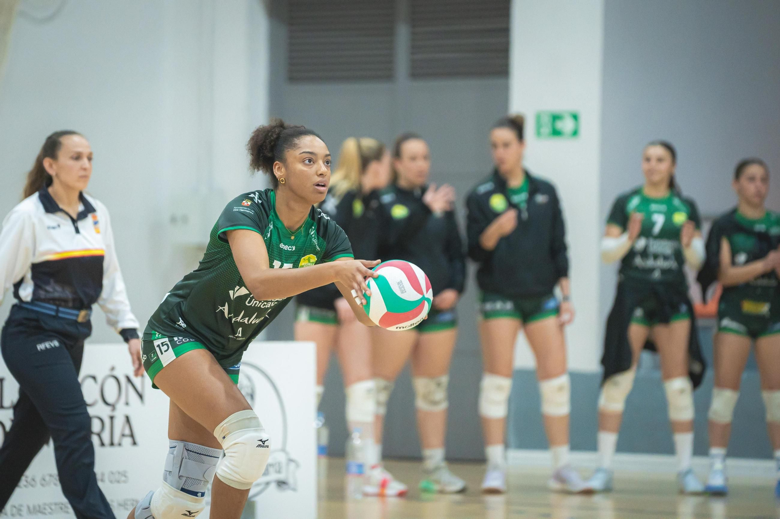 Las fotos del triunfo del Fundación Unicaja Andalucía ante el Haro en voleibol