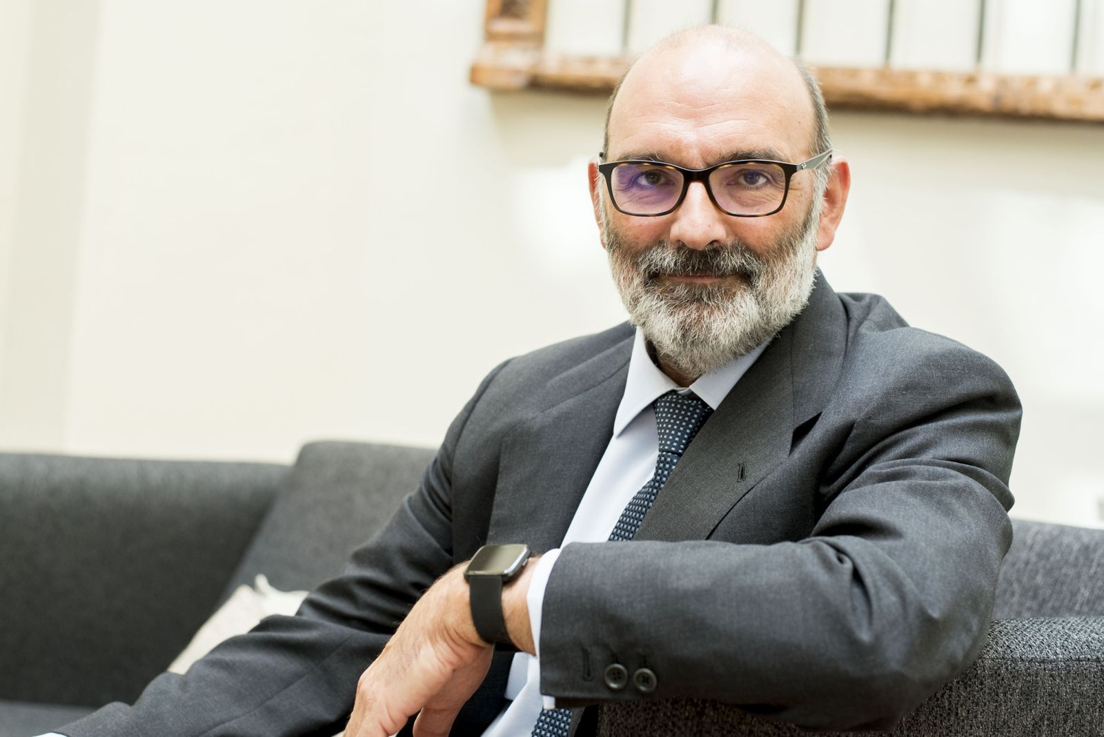 El presidente de Indra, Fernando Abril-Martorell.