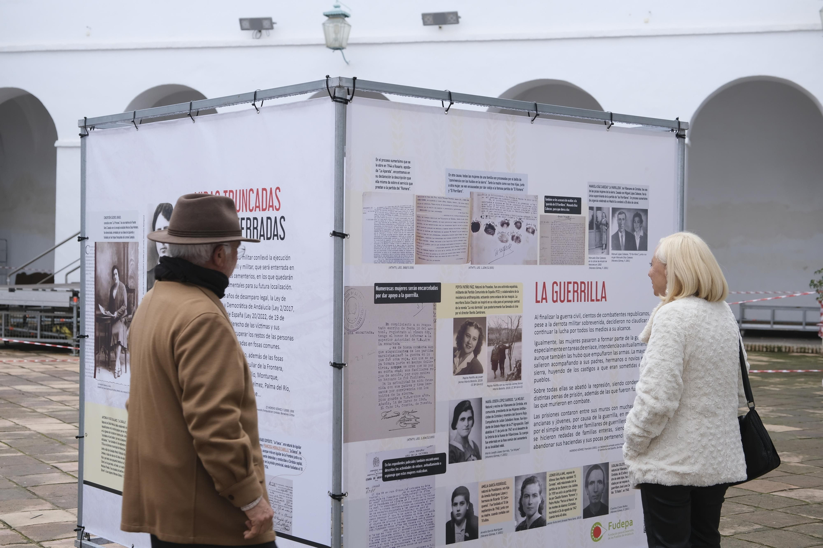La exposición 'Historia y memoria con nombre de mujer' en imágenes