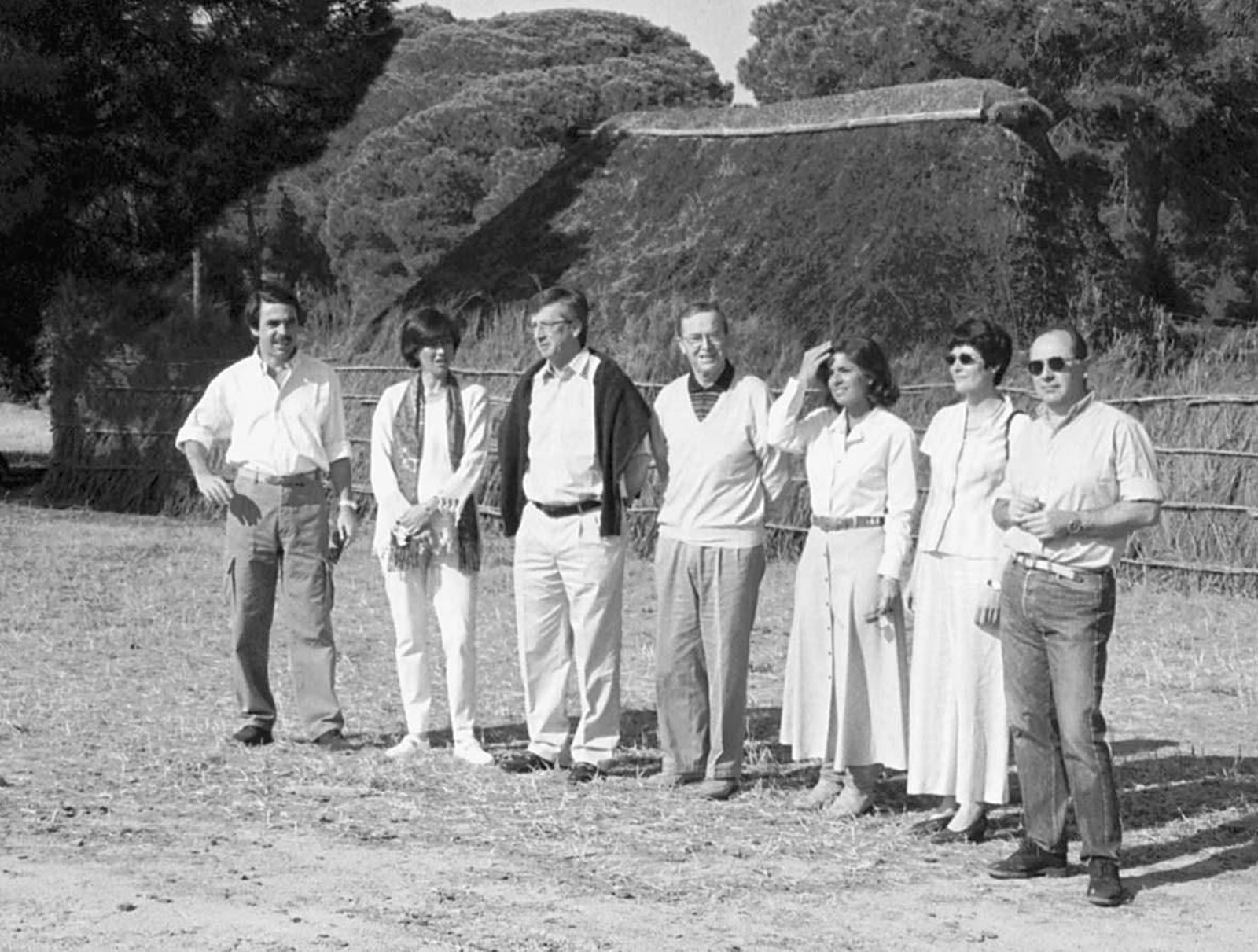 Álbum de los presidentes del Gobierno de vacaciones en Las Marismillas