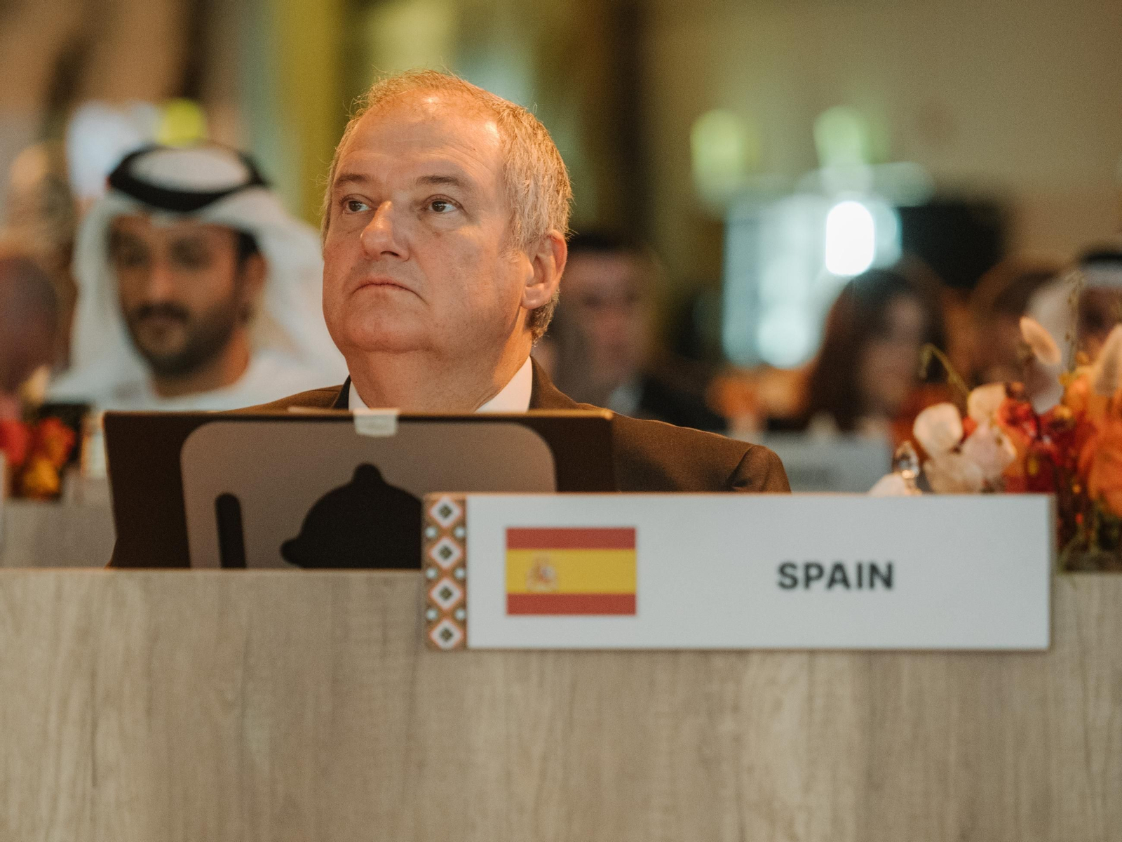 El ministro Jordi Hereu en la Asamblea General de ONU Turismo que se celebra en Arabia Saudí.