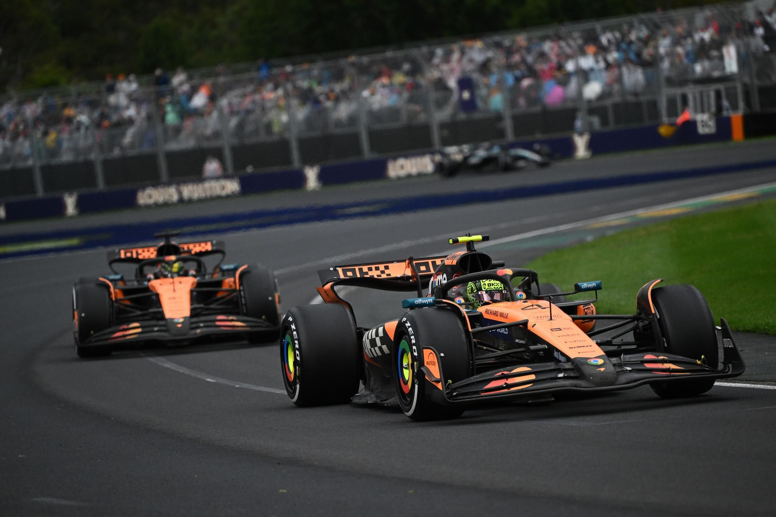 Los fotos del arranque de la Fórmula 1 en Melbourne