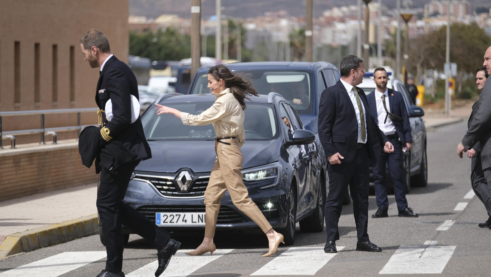 Imágenes de la Reina Letizia en el Tour del Talento en Almería