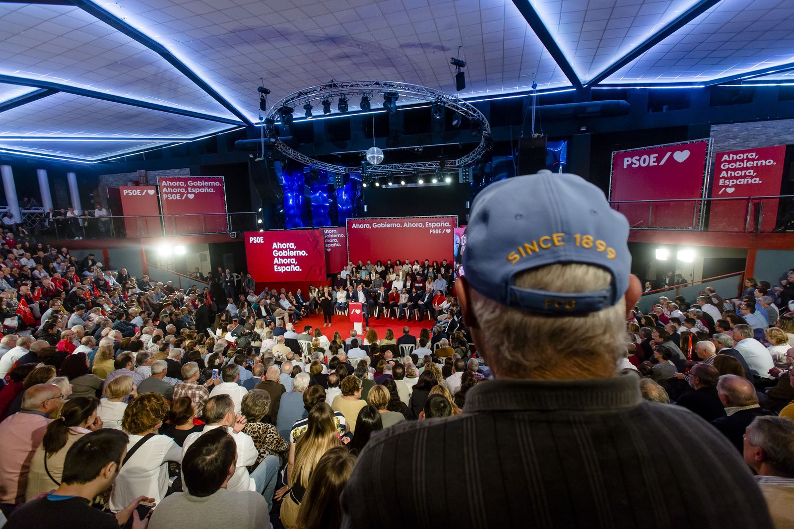 Imágenes del mitin del PSOE en Cádiz