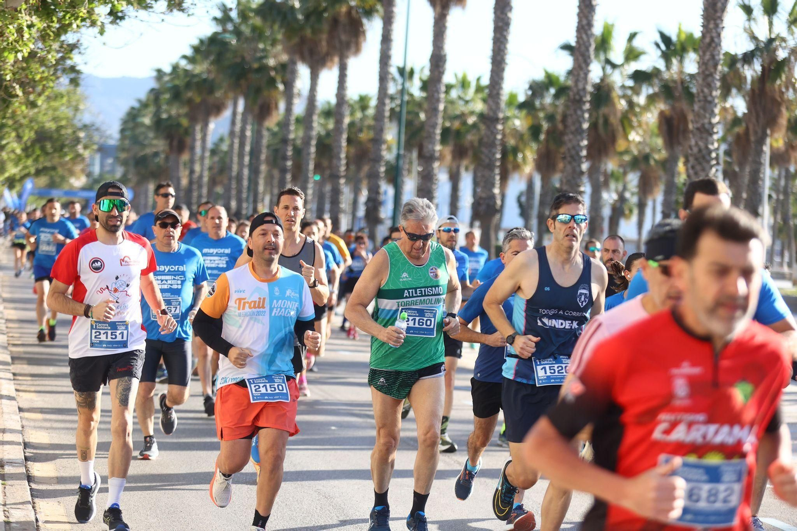 Las mejores fotos de la I Carrera Solidaria Mayoral de Málaga