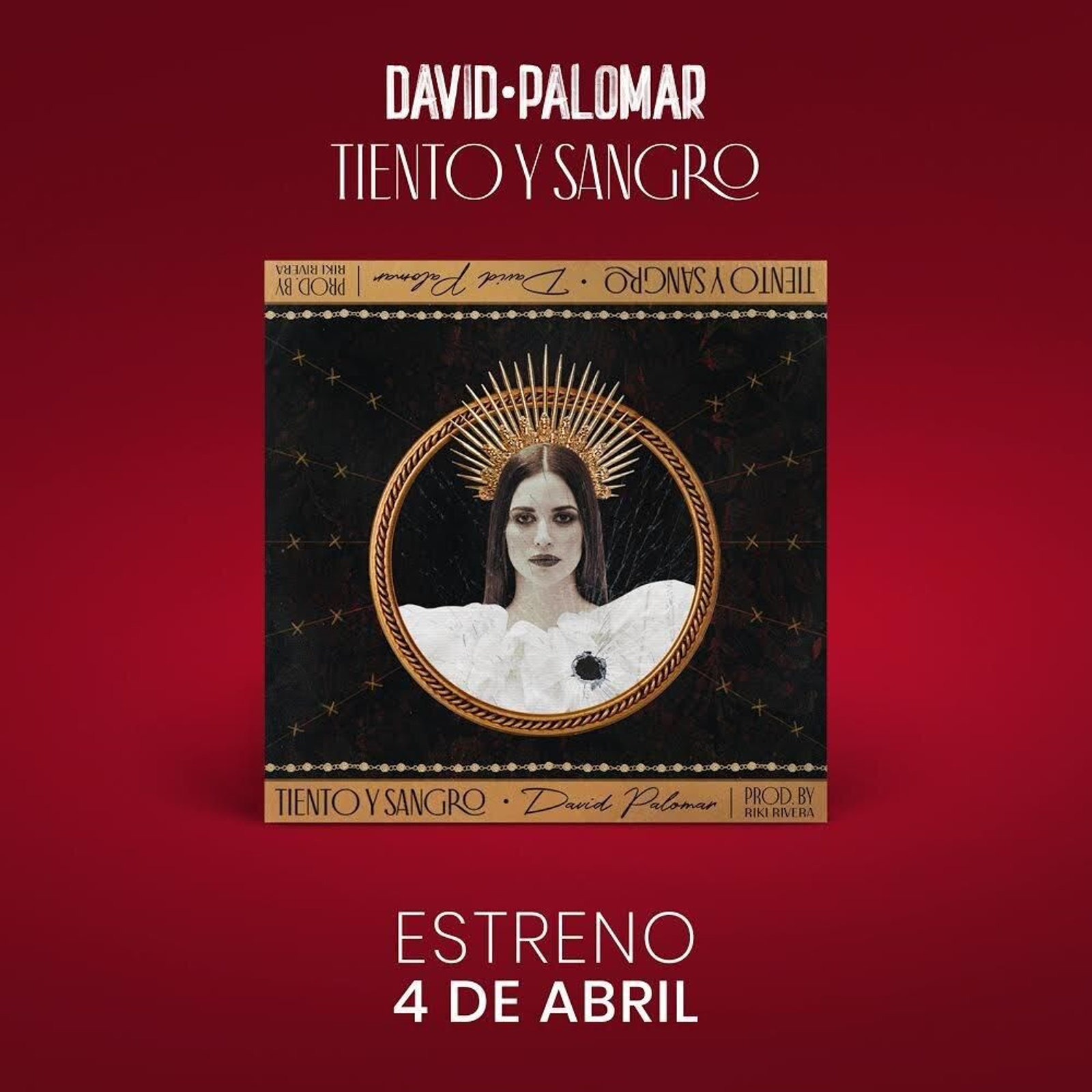 Carátula del segundo single, obra de Carla Desink.