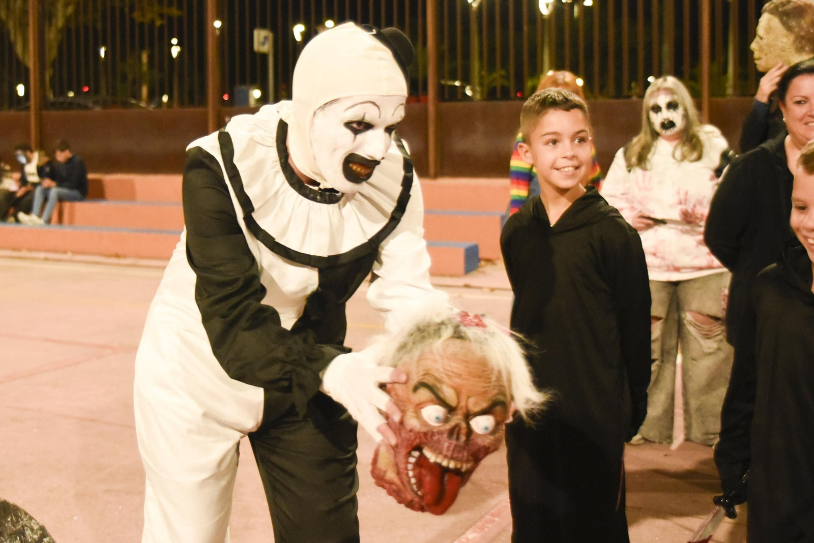 Fotos del horror freak por Halloween en La Línea