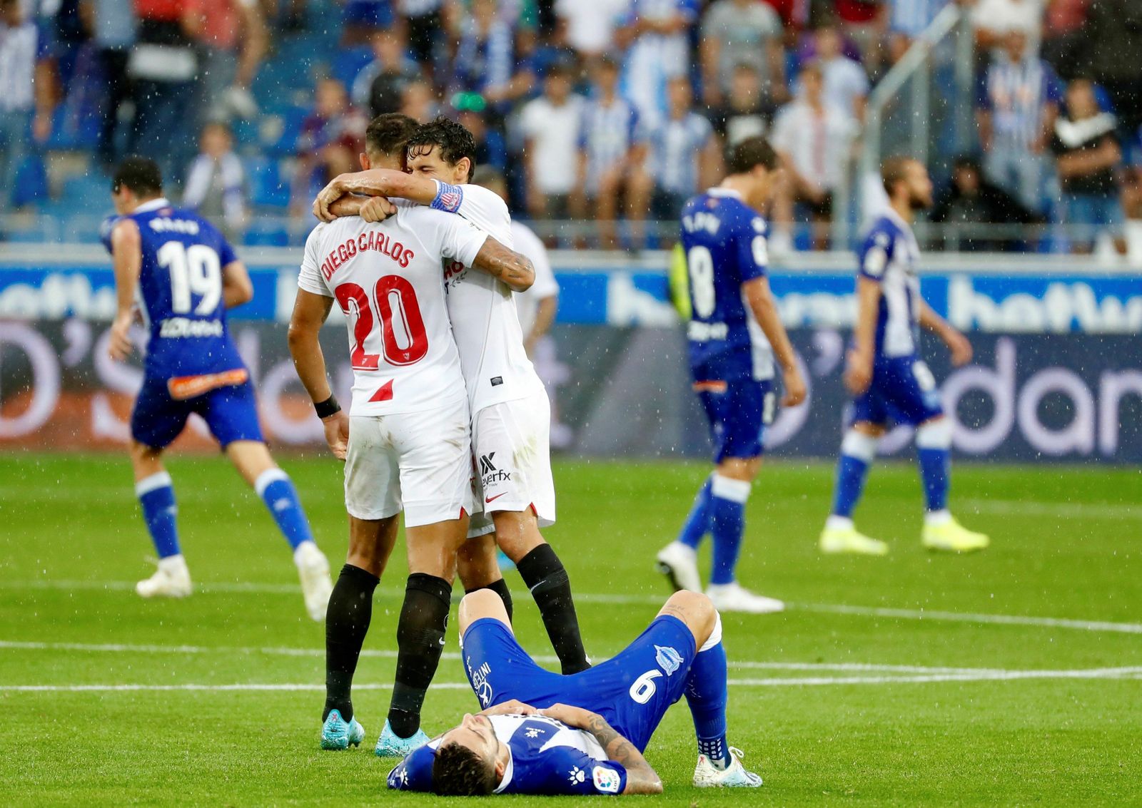 El Alavéz-Sevilla, en imágenes