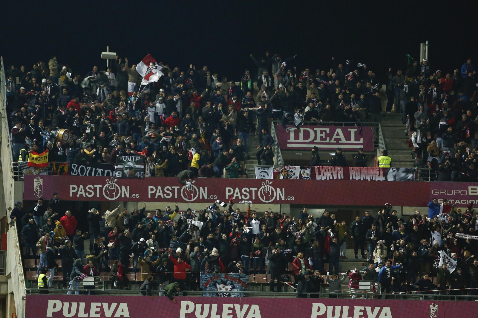El Granada-Albacete, en imágenes