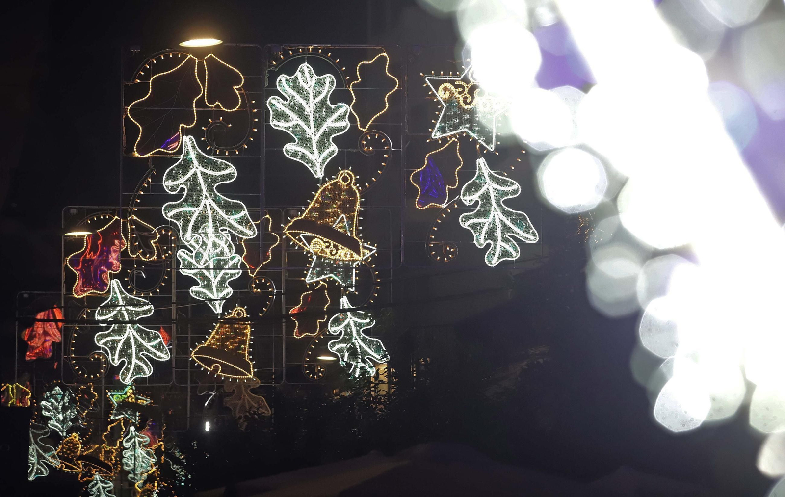 Fotos del encendido del alumbrado navideño en Algeciras