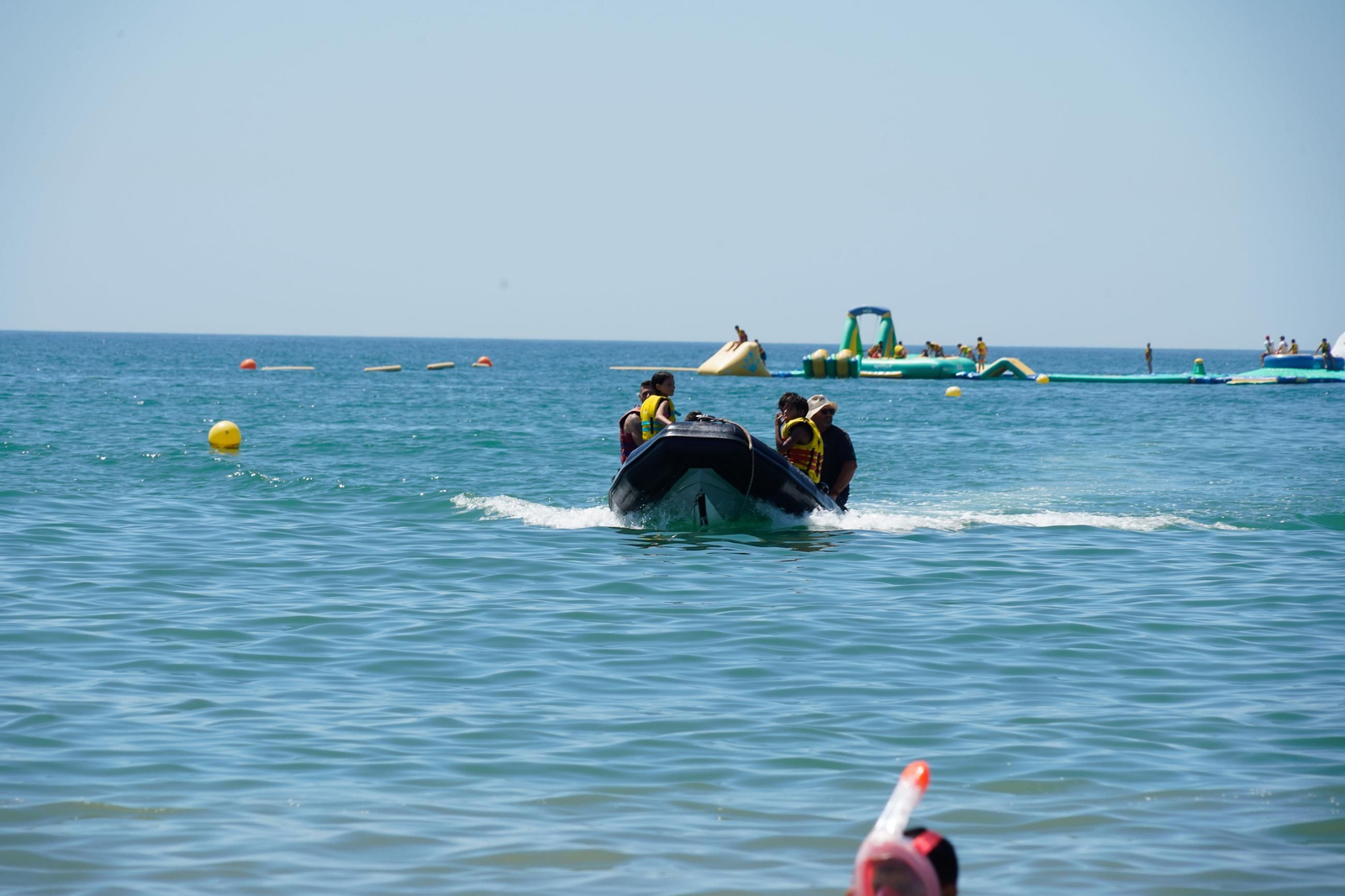 Imágenes de las playas de Huelva el sábado 17 de agosto