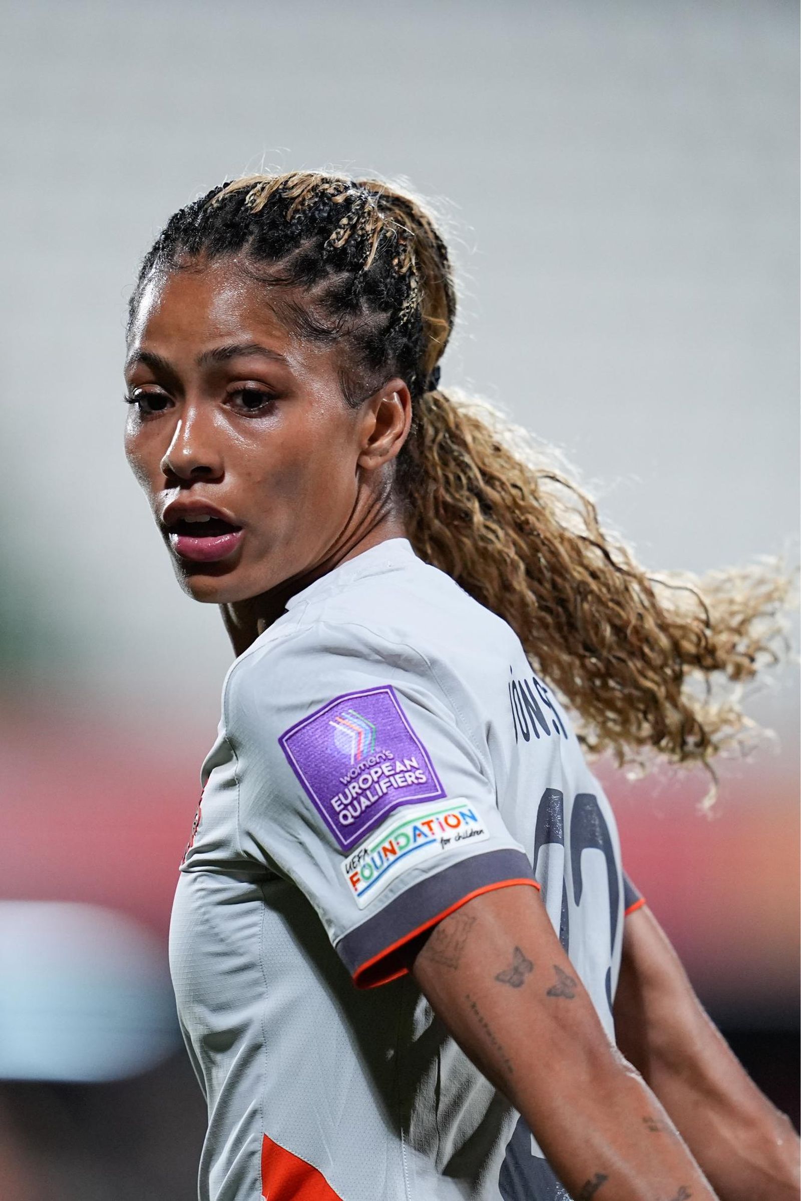 Las fotos del España-Islandia de fútbol femenino