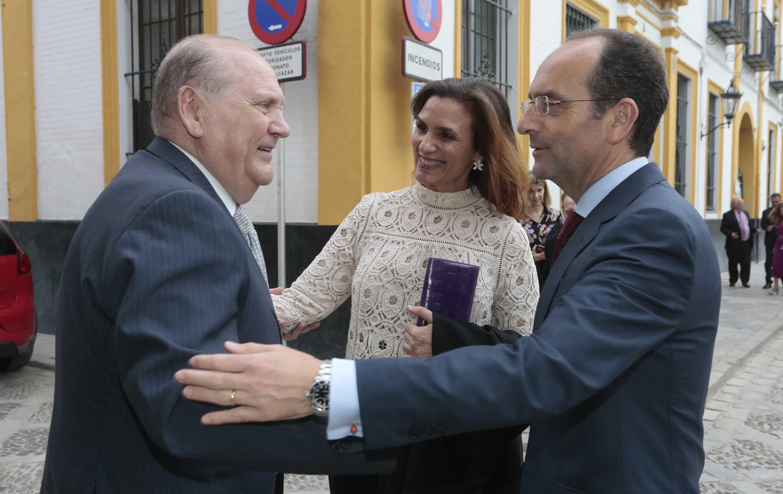 Los asistentes al VII Premio Manuel Clavero