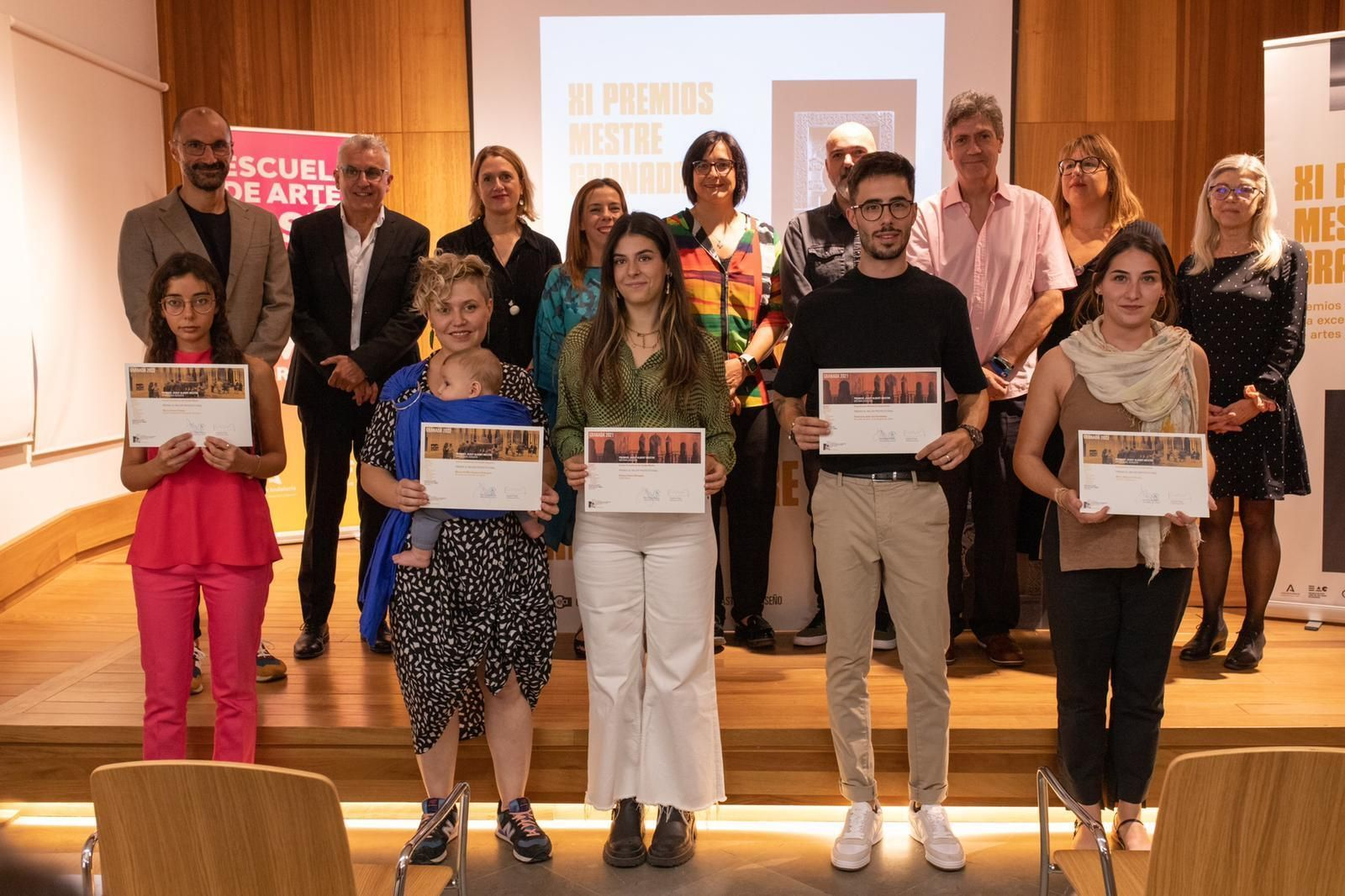 Imagen de la entrega de los Premios Mestre celebrada en Granada