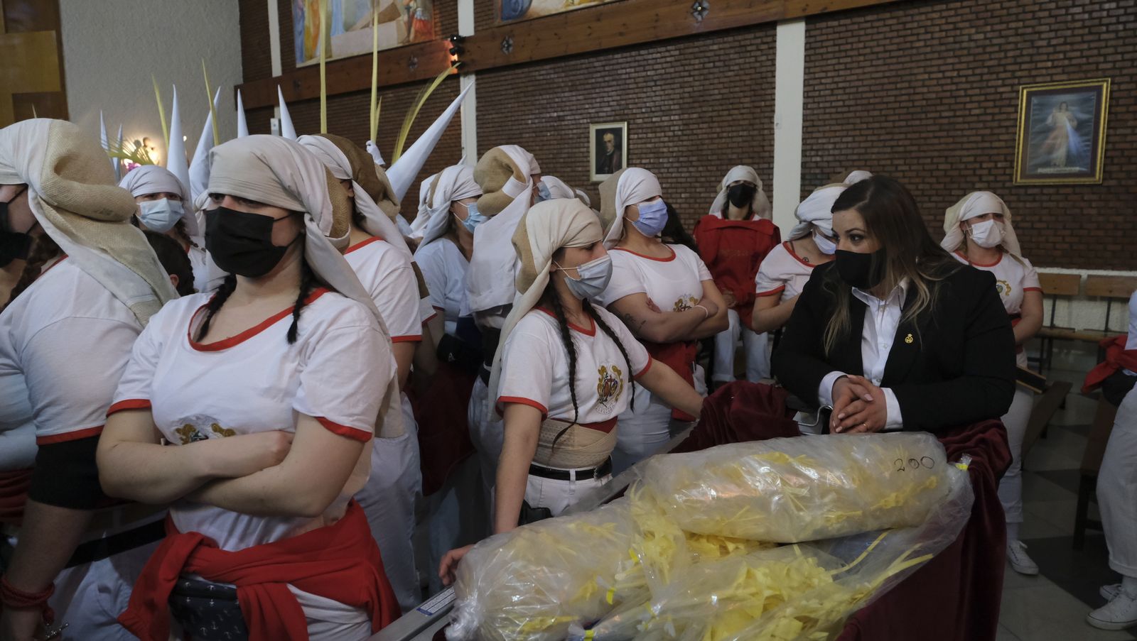 Fotogalería de la procesión de La Borriquita en Almería. Semana Santa 2022.