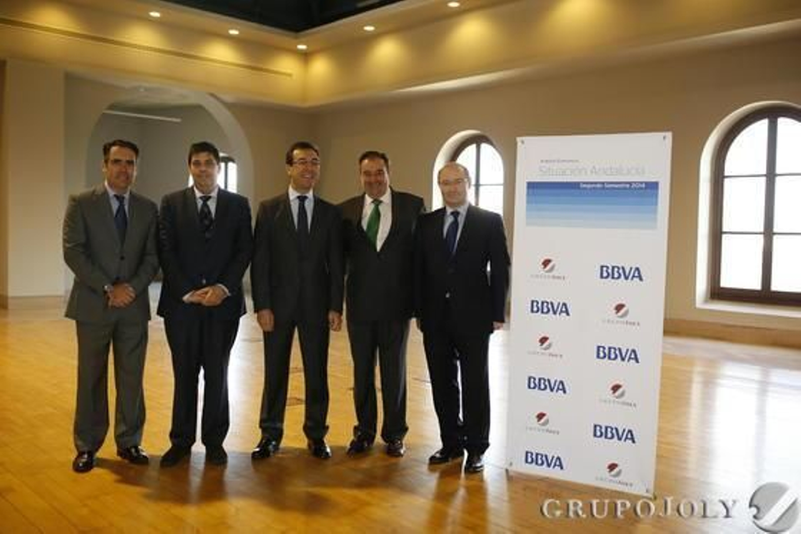 Rafael Navas, Pep Ruiz Aguirre, Javier Pérez Cardete, Tomás Valiente y Juan Carlos Herrera.  Foto: Julio Gonzalez