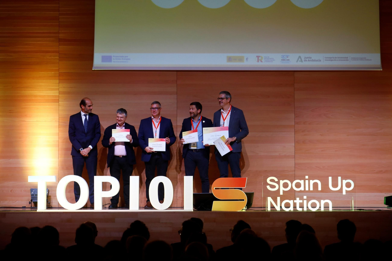 Entrega de premios de la gala 'Top 101 Spain Up Nation' en Córdoba
