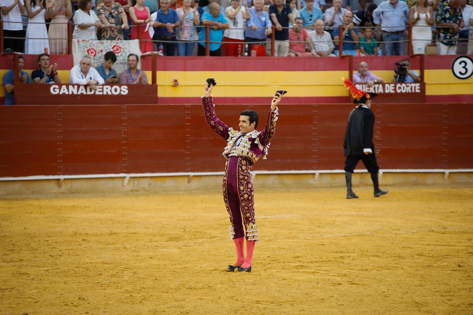 Corrida de toros en Roquetas, en imágenes