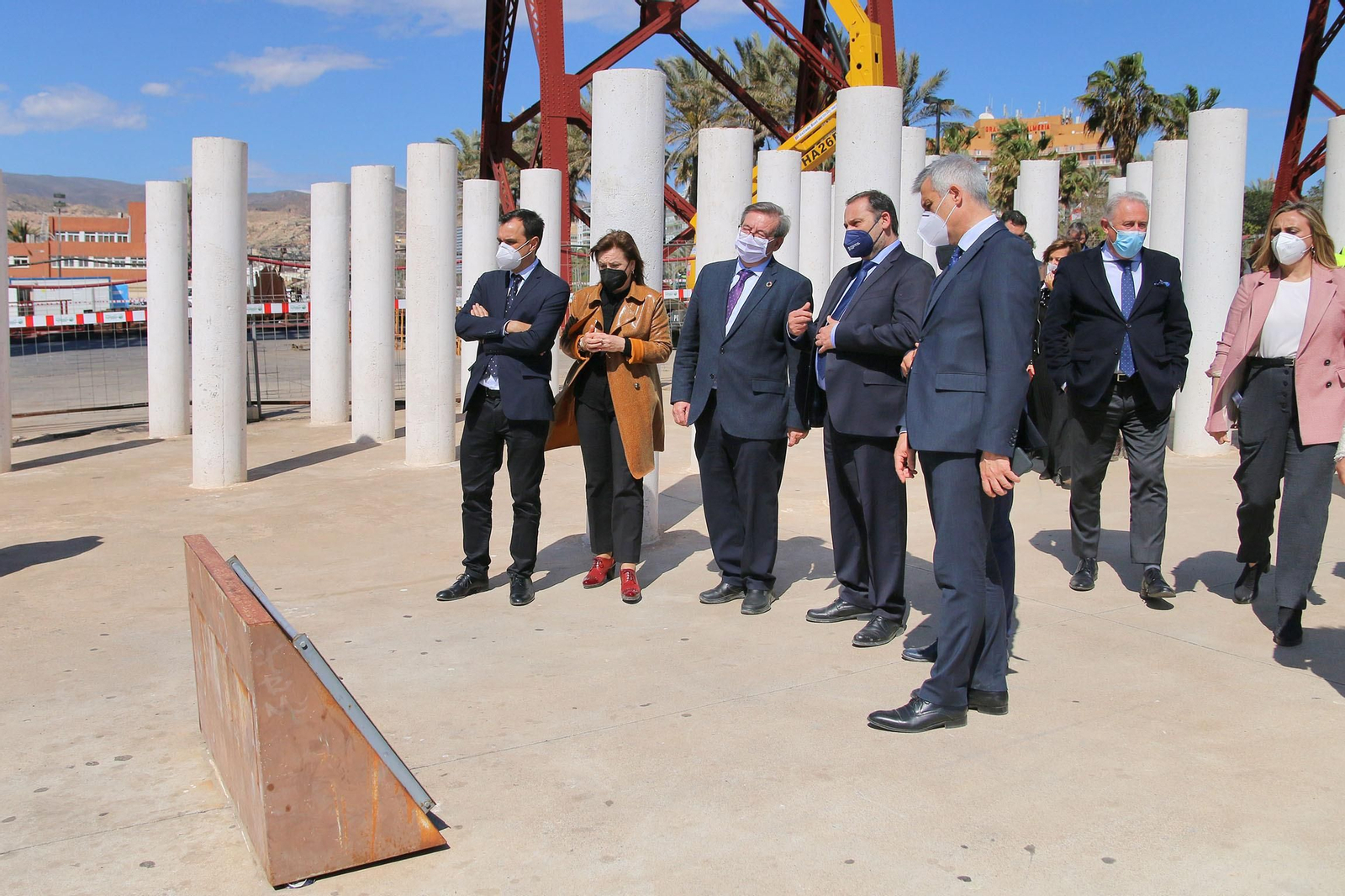 Fotogalería de la visita del ministro Ábalos a Almería