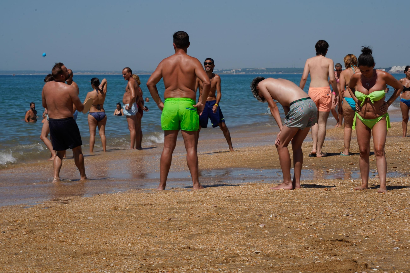 Imágenes de las playas de Huelva el sábado 17 de agosto