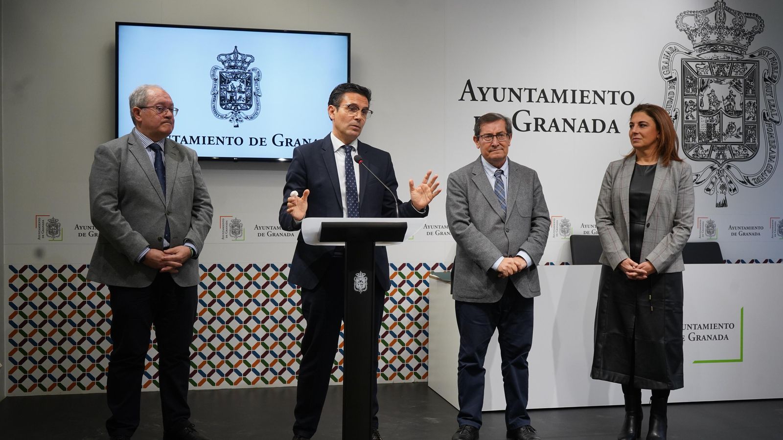 Comparecencia previa al encuentro de alcaldes con instituciones.