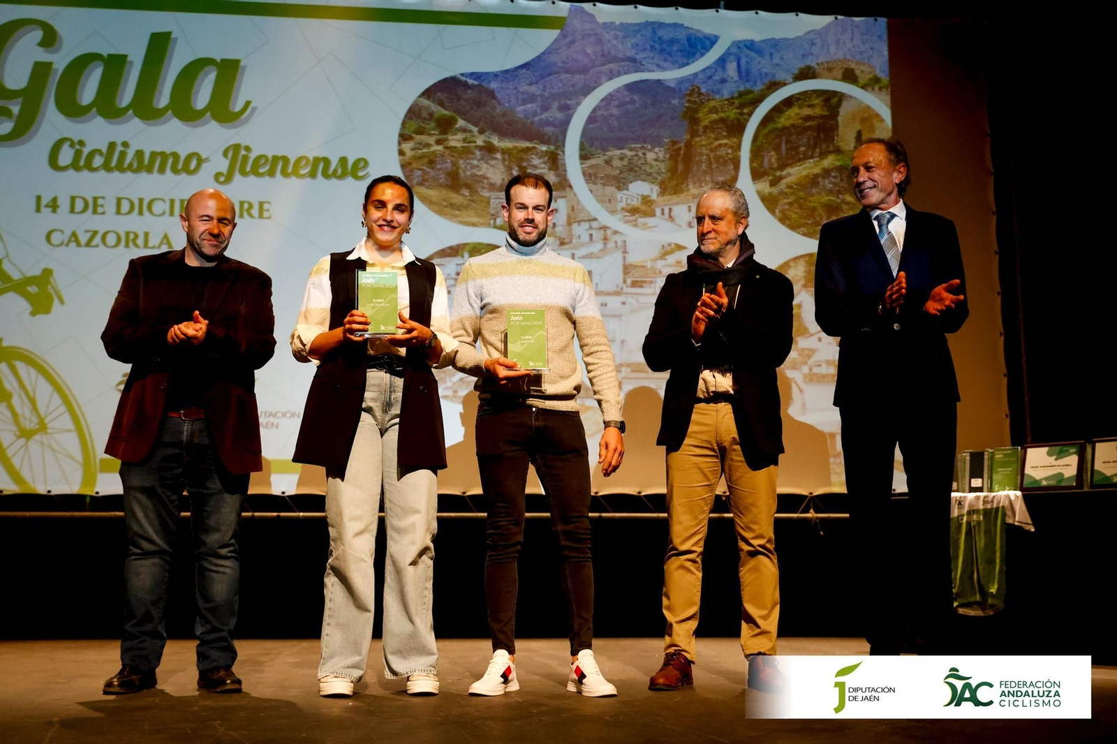 En imágenes: Cazorla, escenario de la Gala del ciclismo jiennense 2025