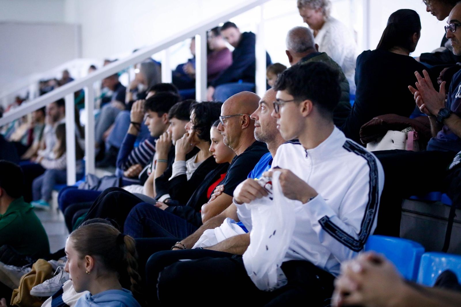 Las imágenes del Unicaja Costa de Almería-Leleman Conqueridor, primer partido del play off por el título de Superliga en Almería