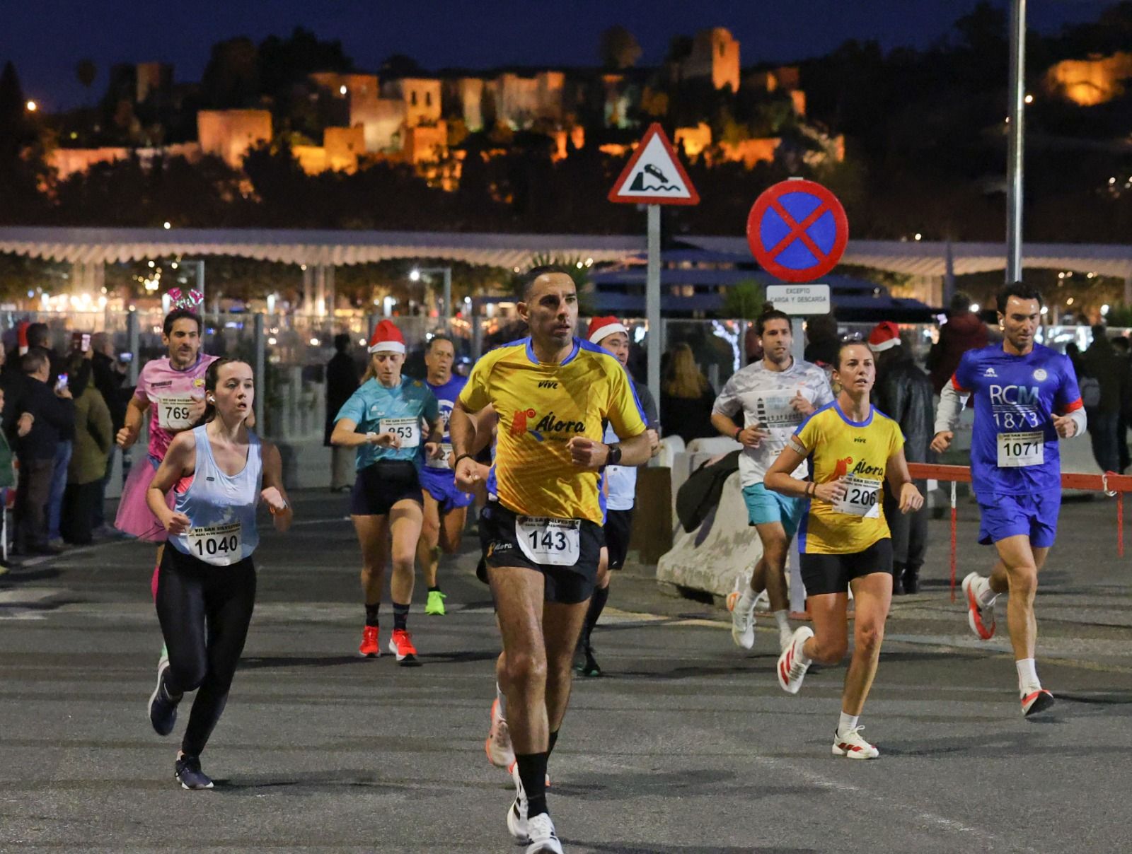 Las fotos de la San Silvestre del Real Club Mediterráneo en Málaga