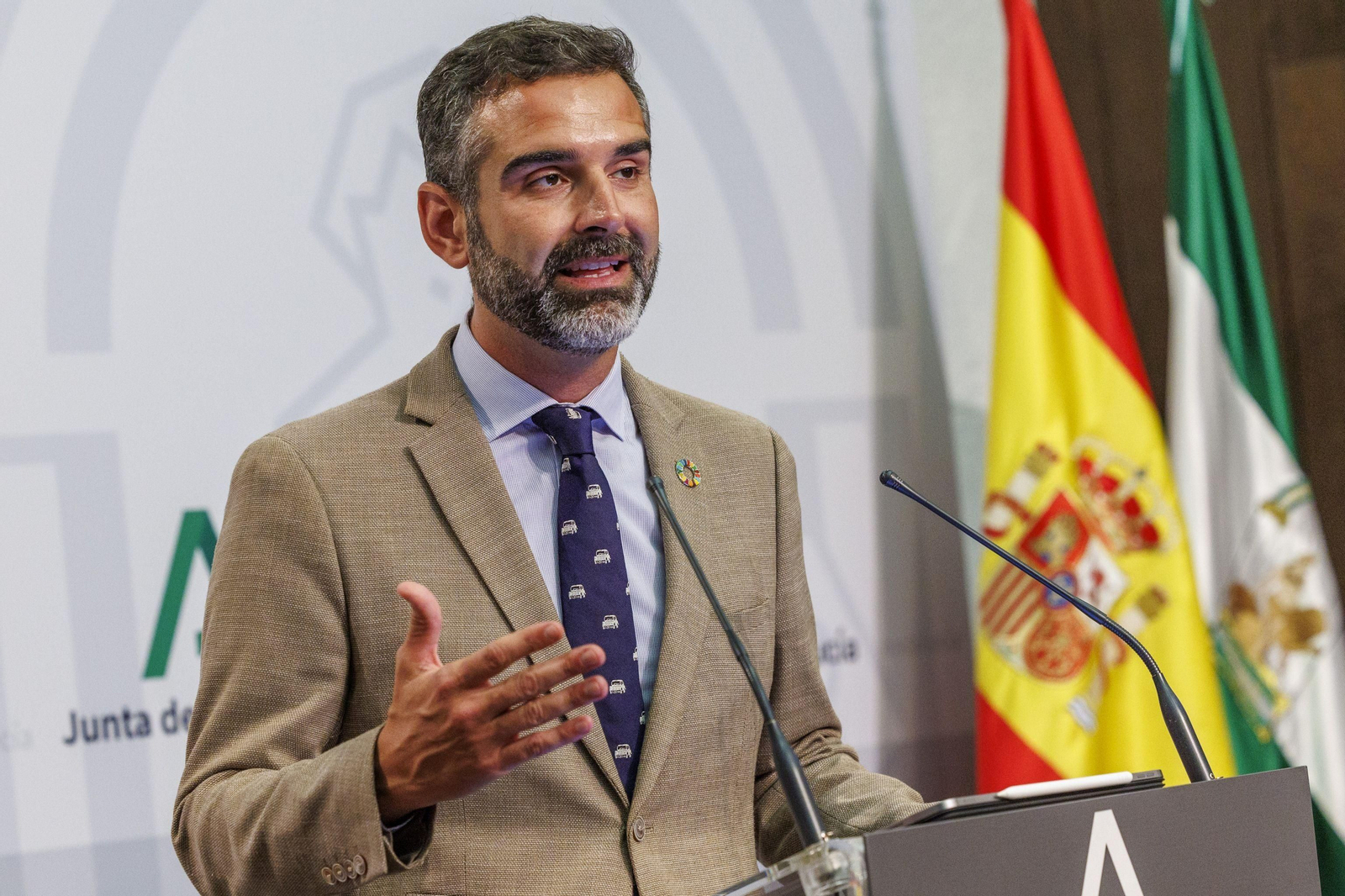 El portavoz de la Junta de Andalucía, Ramón Fernández-Pacheco.