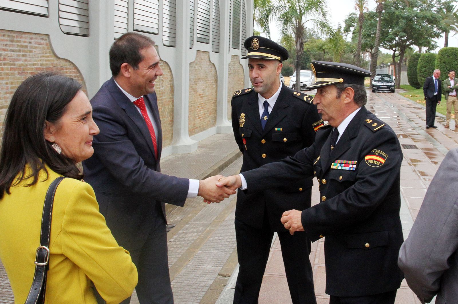 Imágenes de la toma de posesión del nuevo presidente del Puerto de Huelva, José Luis Ramos.