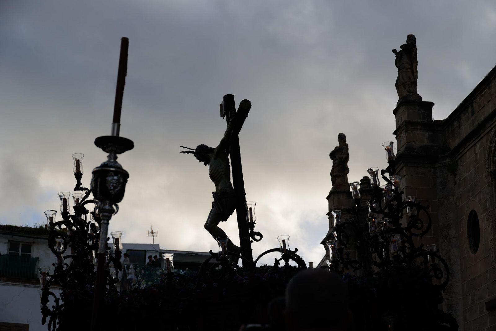 El Cristo de la Misericordia, durante la pasada Semana Santa.