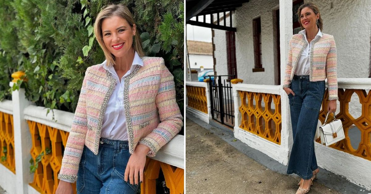 La ex Miss España María Jesús Ruiz, enamorada del Barrio Inglés en