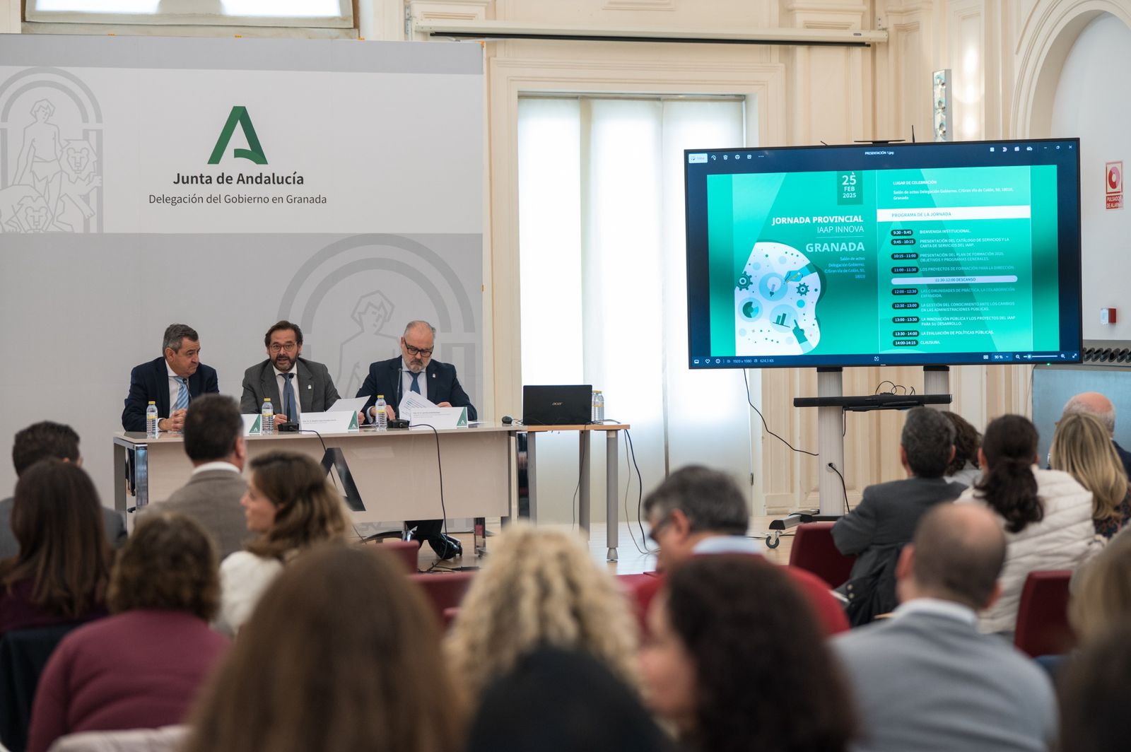 Un momento de la jornada inaugural