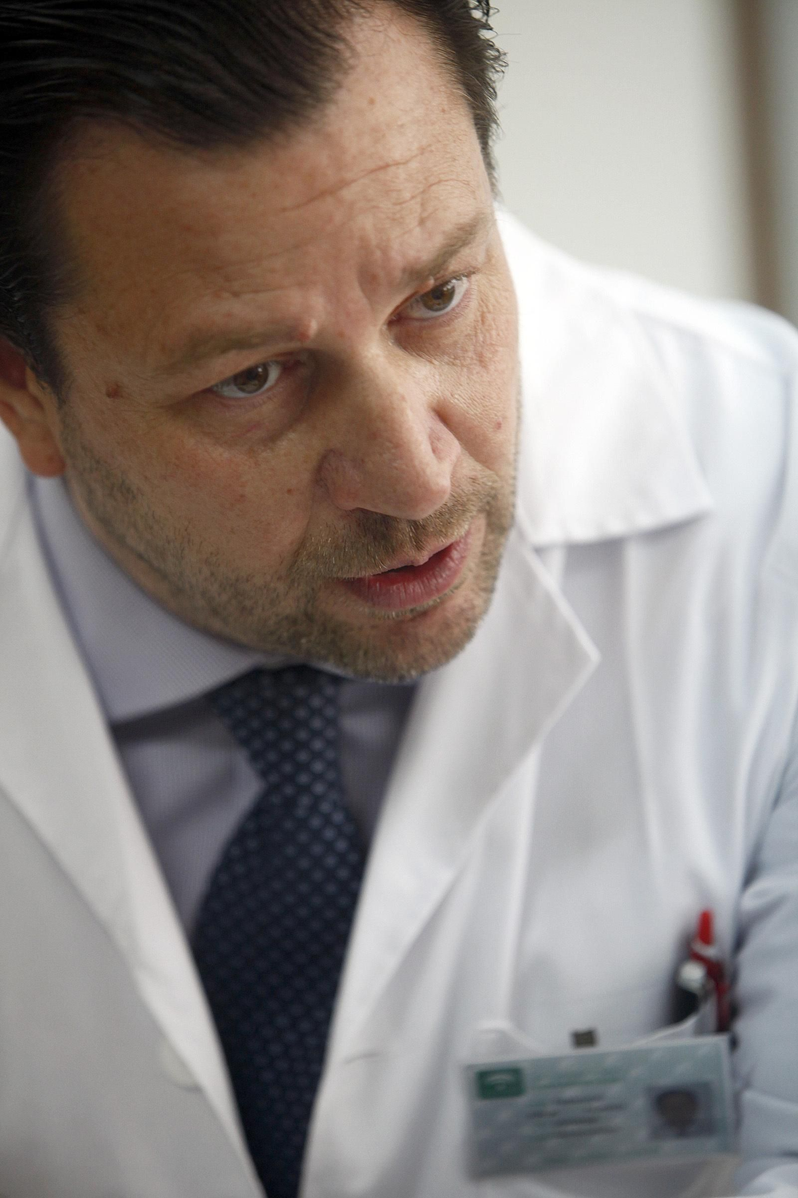 Fernando Forja en un momento de la conversación.